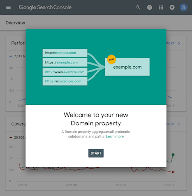 Domain wide data in Google Search Console announced