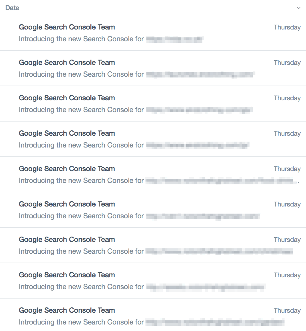 Introducing the new Google Search Console  and invites have been being sent out to the Beta for most webmasters